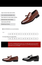Load image into Gallery viewer, Suit Low Heel Leather Shoes